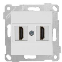 RİTA MEK TUŞ DATA PRİZİ 2*HDMI BEYAZ 1